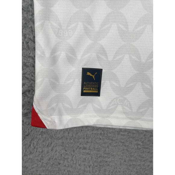 Puma Soccer Jersey AC Milan Away 2023/2024 Mens Medium White Serie A Futbol EUC - Picture 2 of 9
